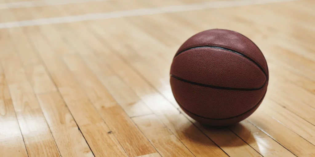 Wooden Basketball Court Hardwood Flooring Detail